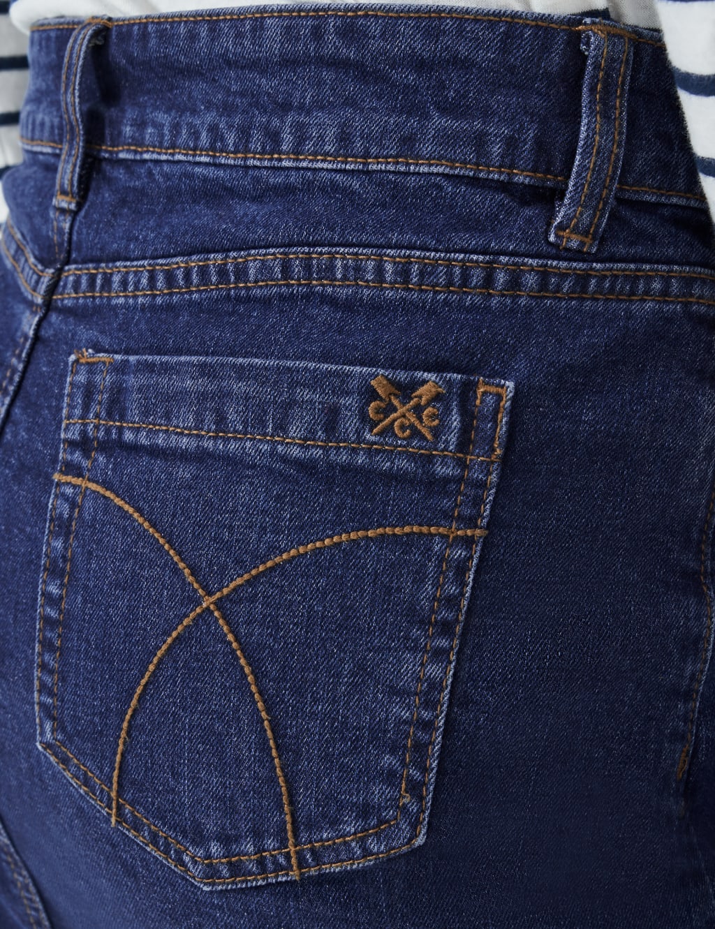 Denim Midi Skirt 5 of 5