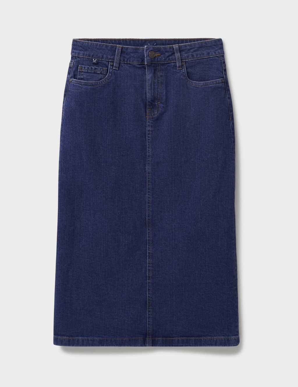 Denim Midi Skirt 2 of 5