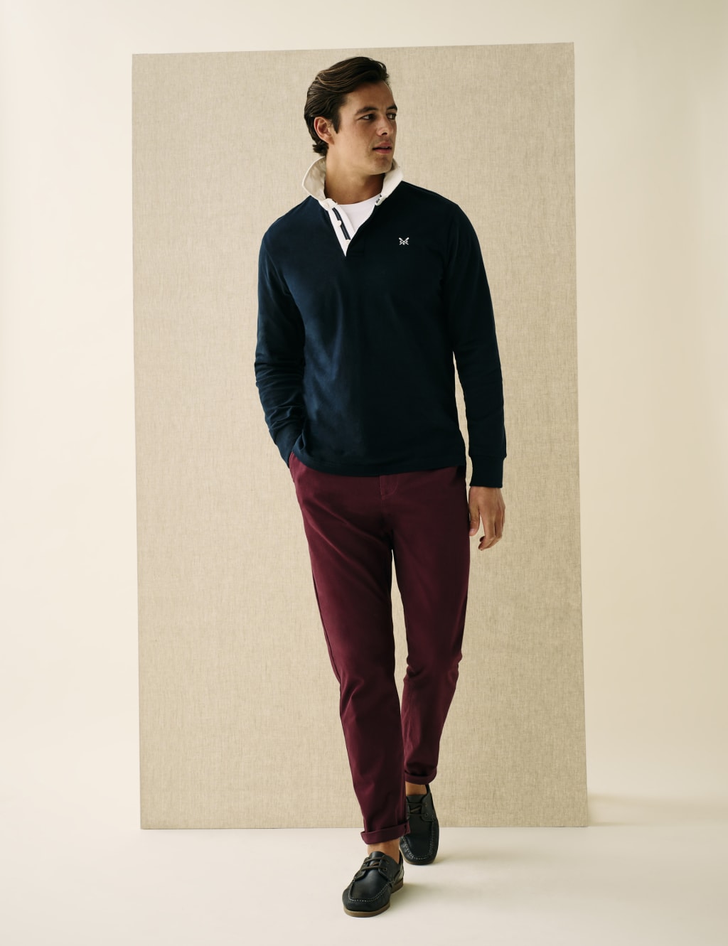 Pure Cotton Long Sleeve Rugby Shirt 3 of 6