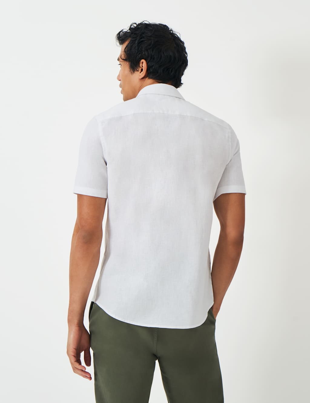 Linen Rich Short Sleeve Shirt 4 of 5