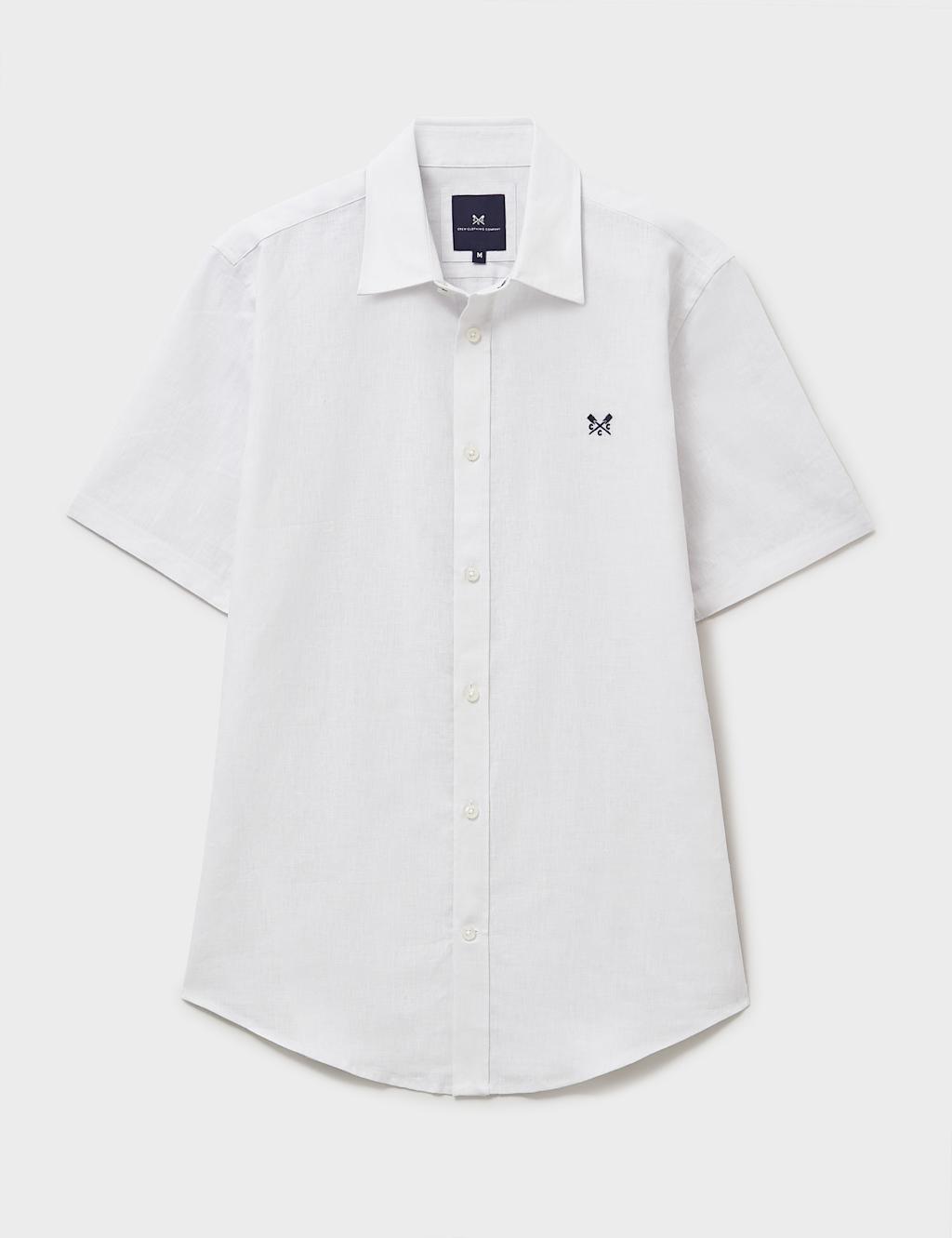 Linen Rich Short Sleeve Shirt 2 of 5