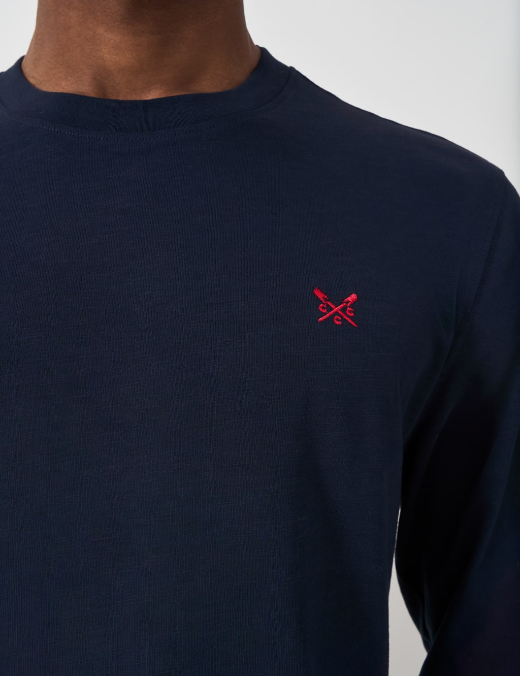 Pure Cotton Crew Neck Long Sleeve T-Shirt 5 of 5