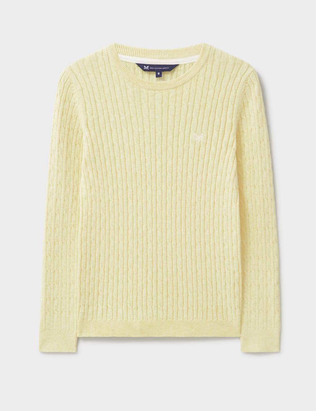 Cotton Rich Cable Knit Crew Neck Jumper 2 of 5