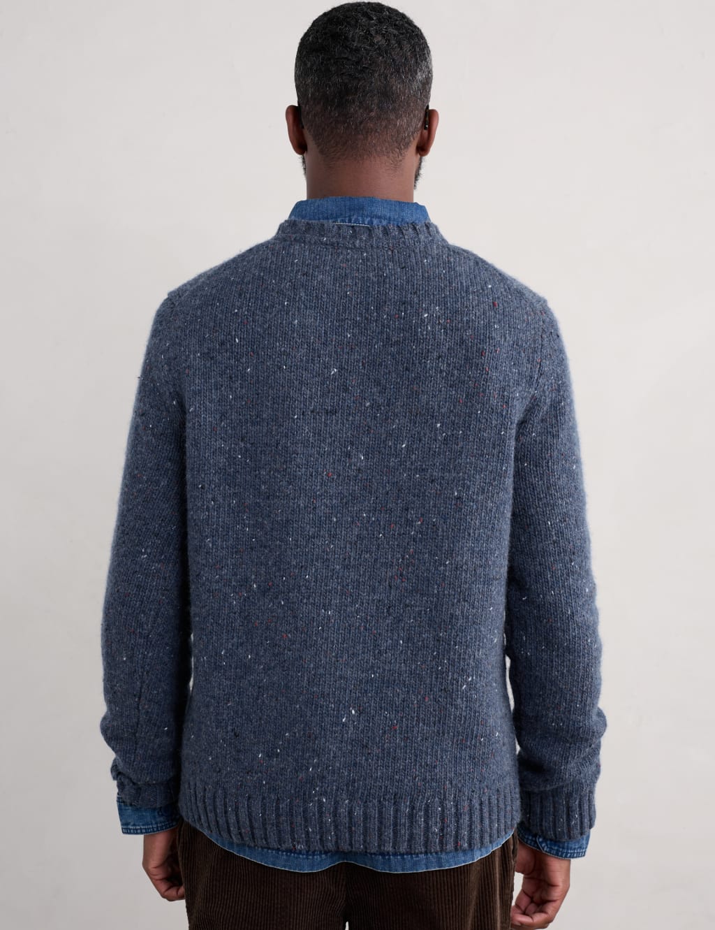 Pure Wool Crew Neck Jumper 3 of 4