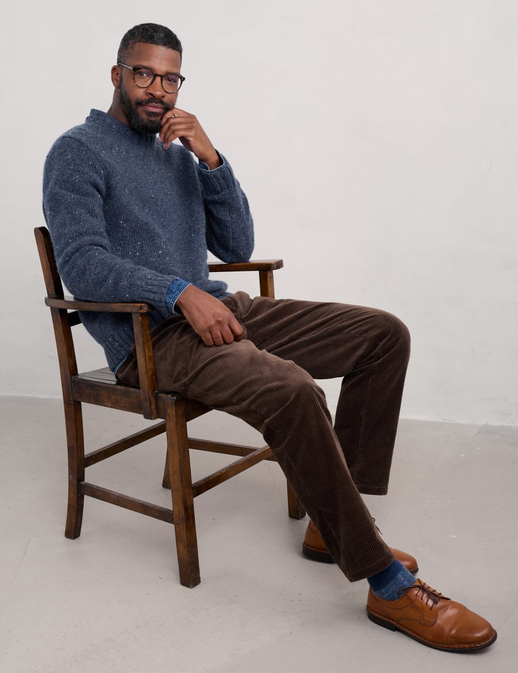 Pure Wool Crew Neck Jumper 4 of 4