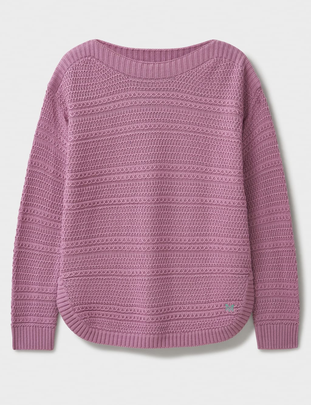 Cotton Blend Textured Jumper 2 of 5