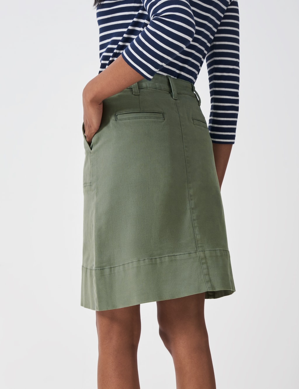 Denim Mini Skirt 3 of 5