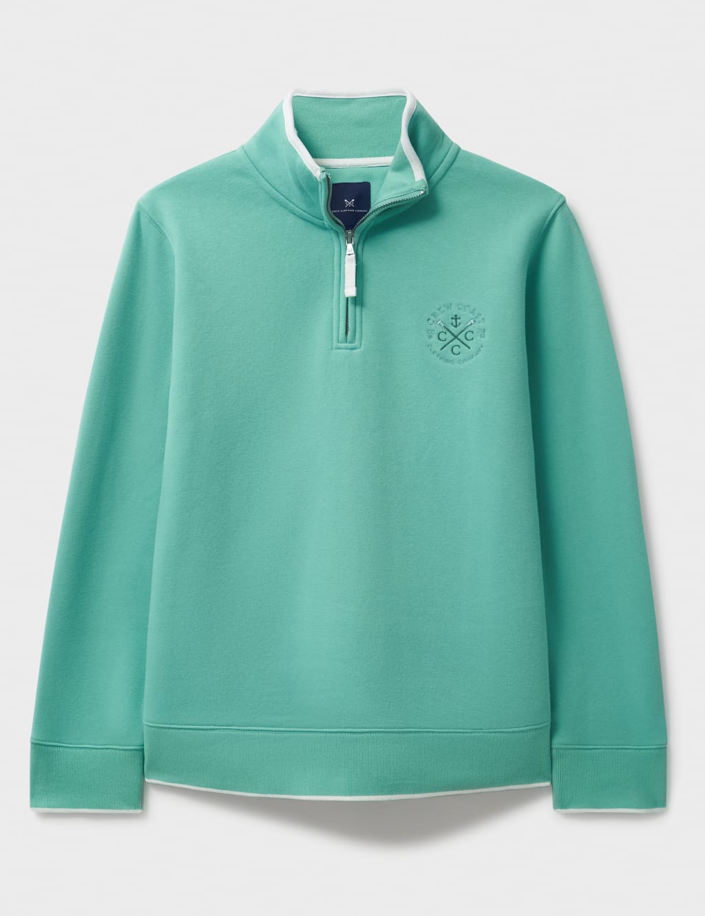 Cotton Rich Half Zip Sweatshirt 2 of 5