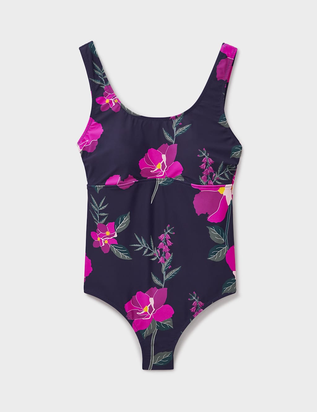 Floral Scoop Neck Swimsuit 2 of 5