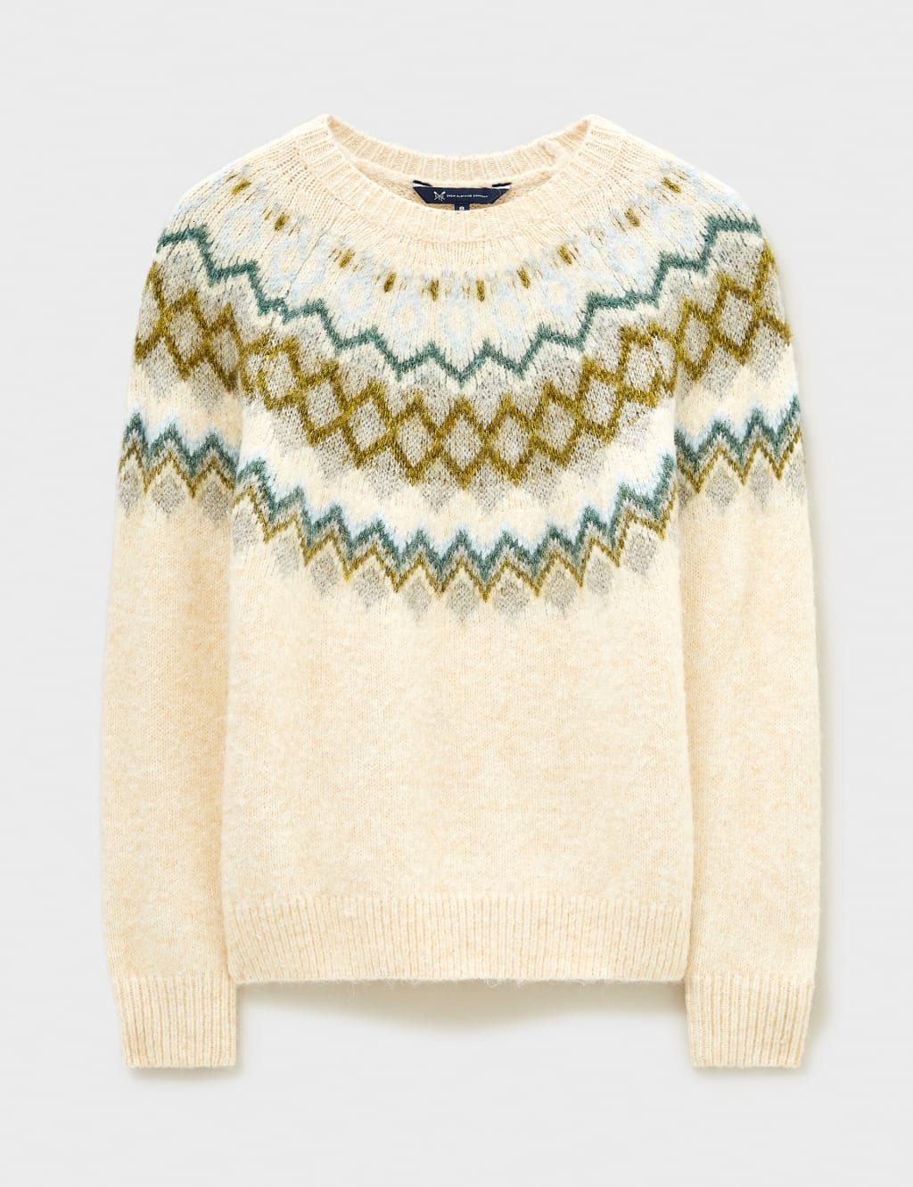 Fair Isle Crew Neck Jumper with Wool 2 of 5