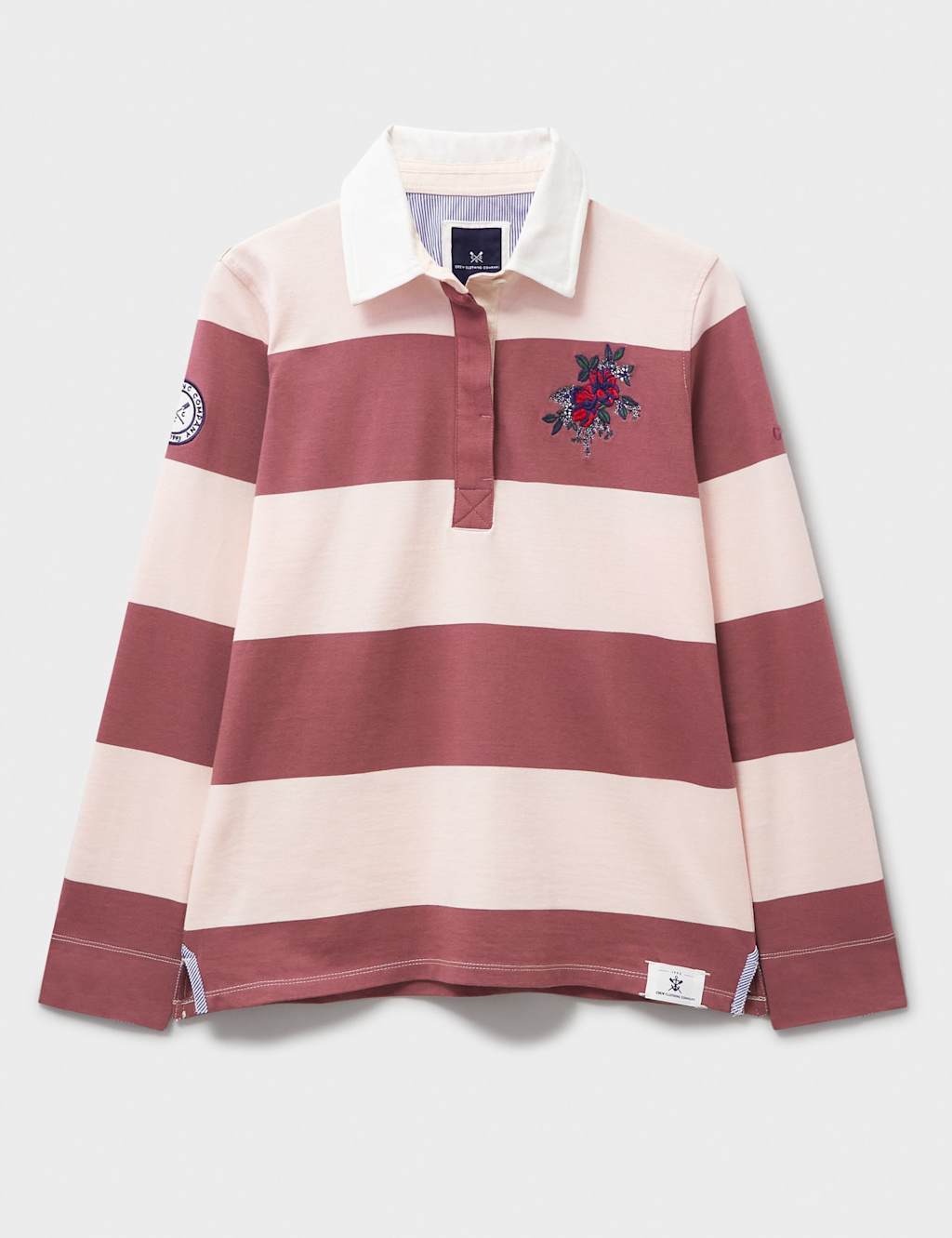 Pure Cotton Striped Rugby Top 2 of 5