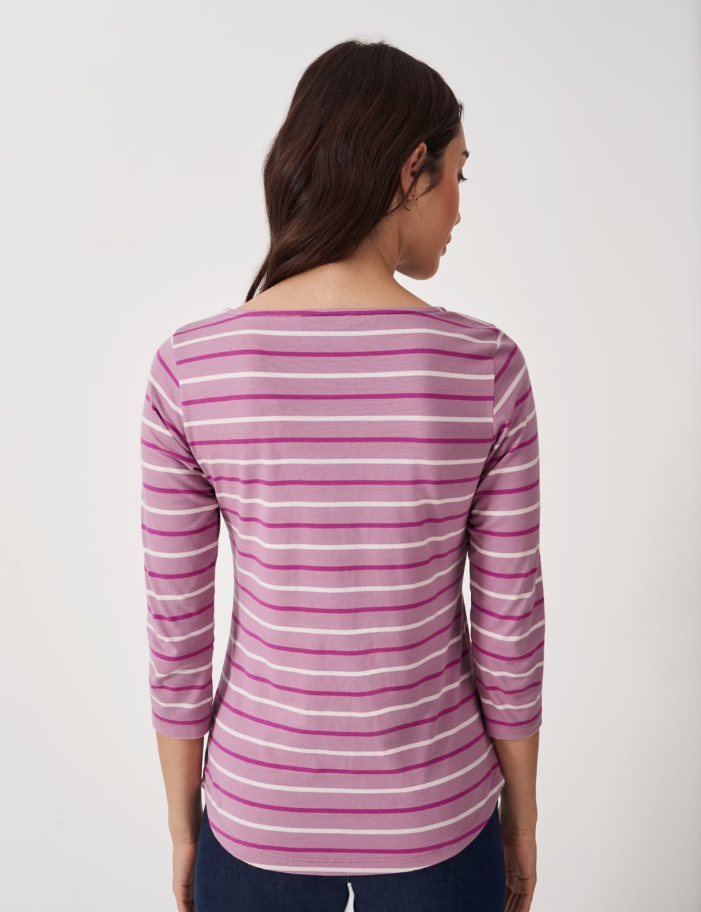 Pure Cotton Striped Top 4 of 5