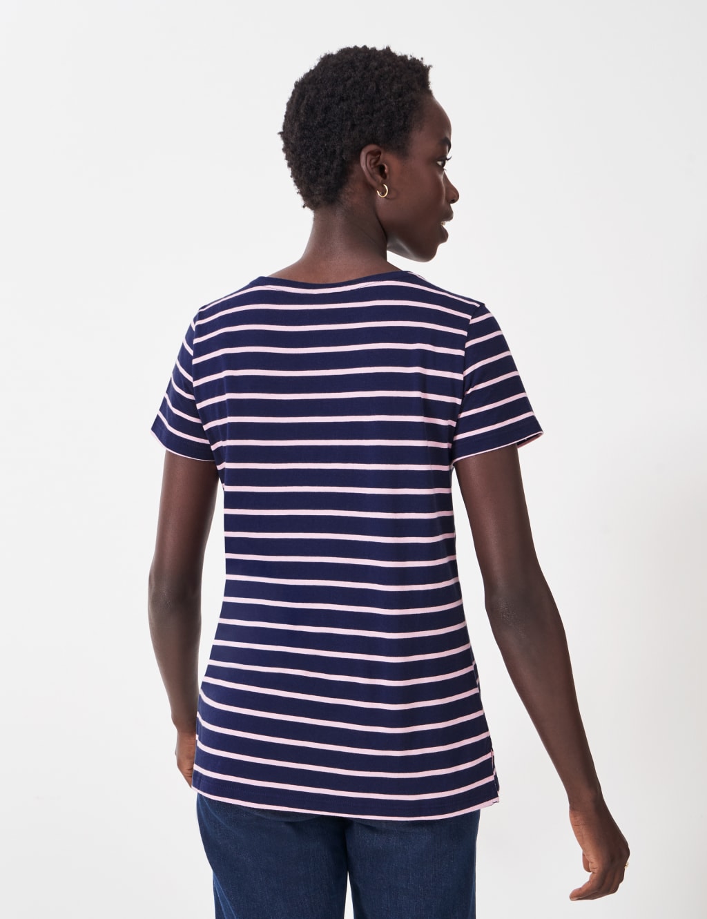 Pure Cotton Striped T-Shirt 4 of 5