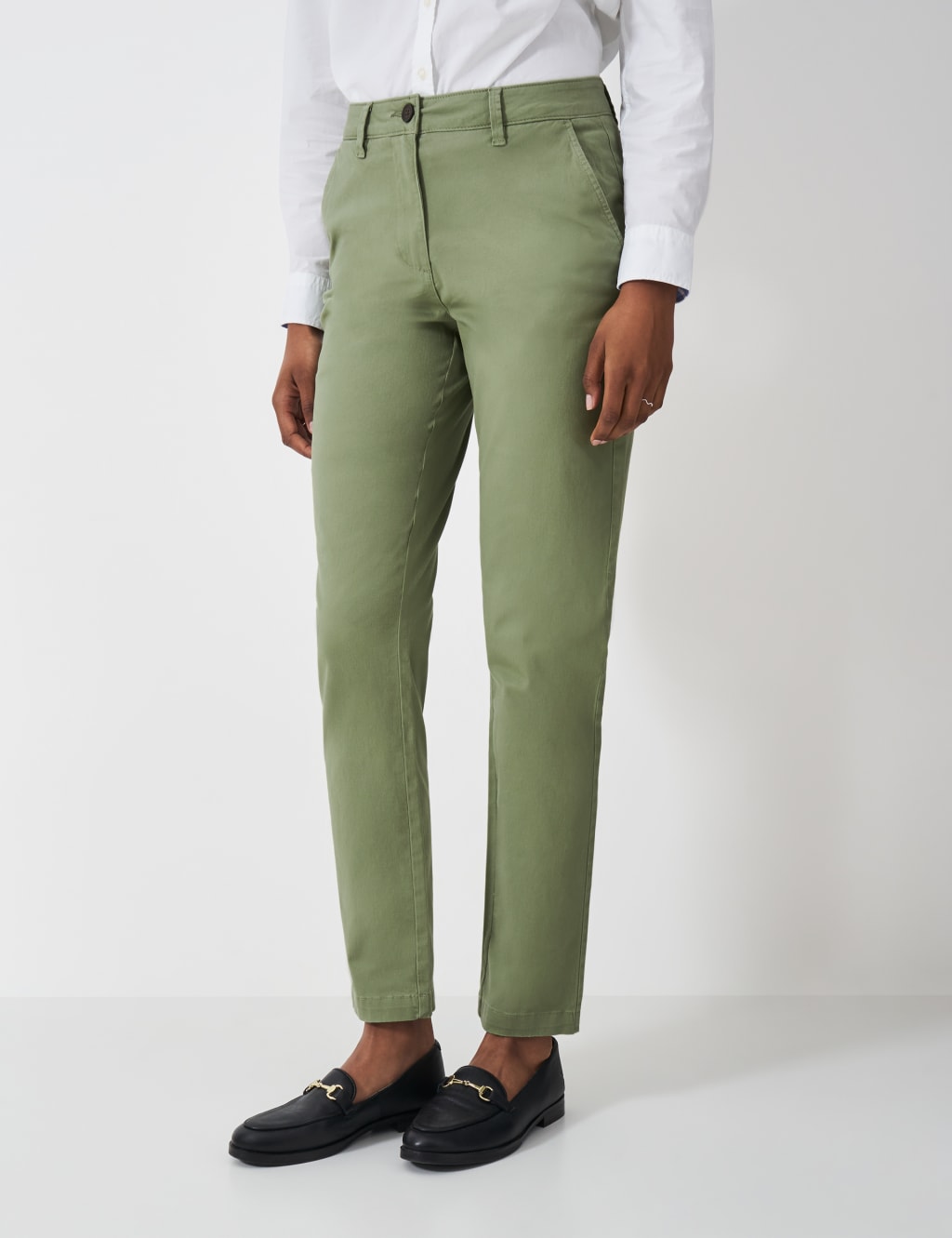 Cotton Rich Straight Leg Chinos 4 of 5
