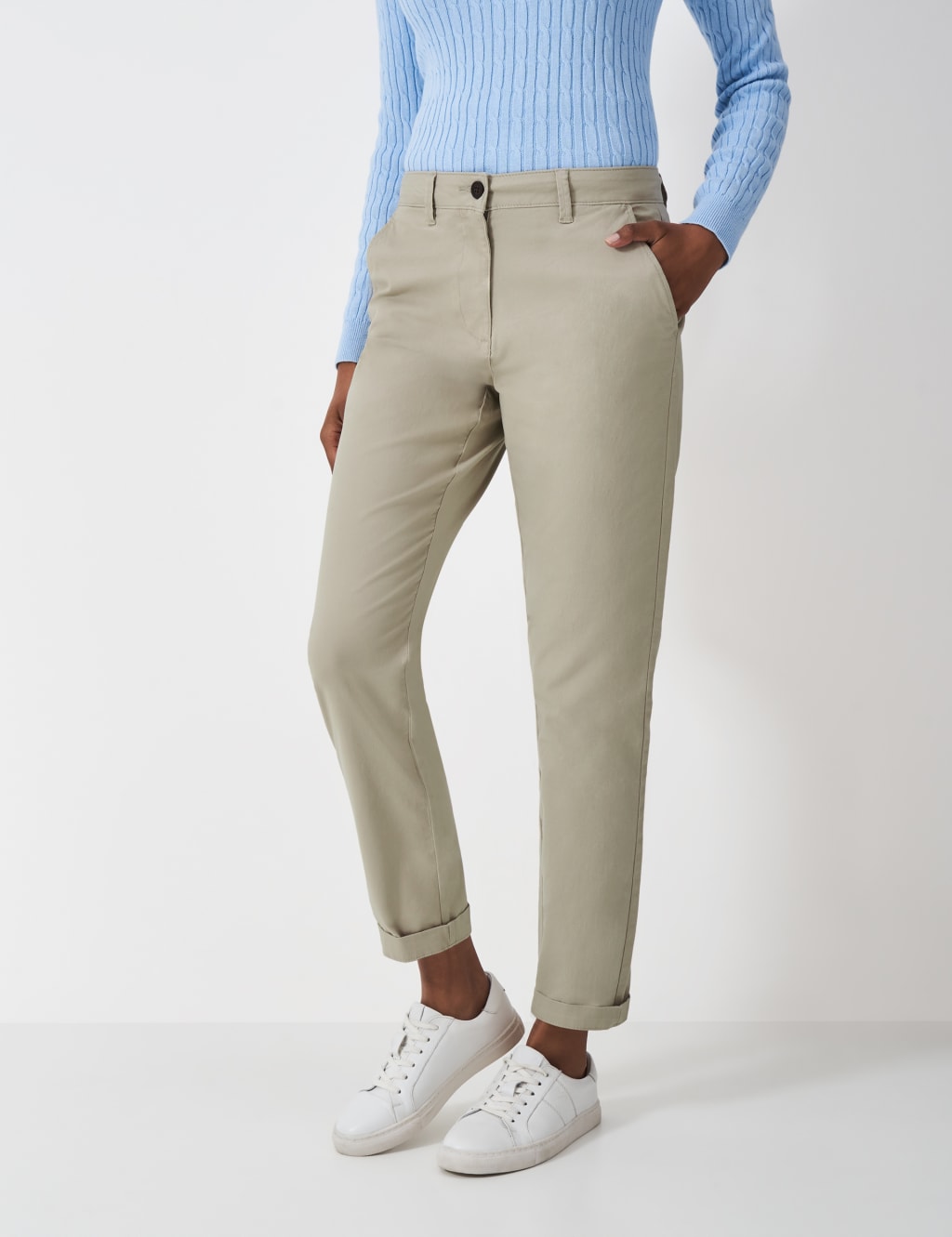 Cotton Rich Straight Leg Chinos 3 of 5