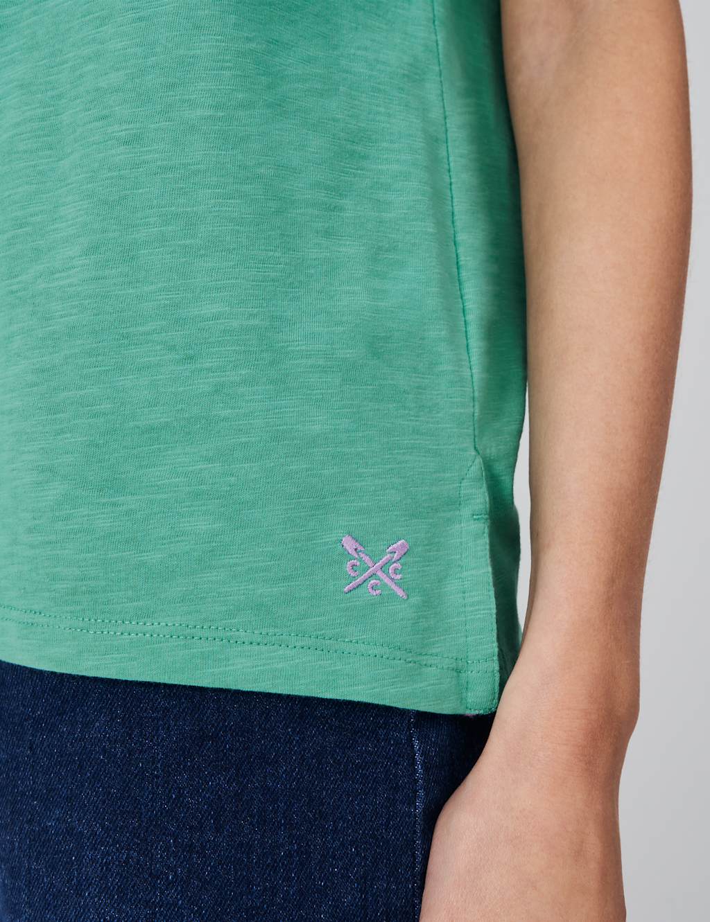 Pure Cotton Crew Neck T-Shirt 5 of 5