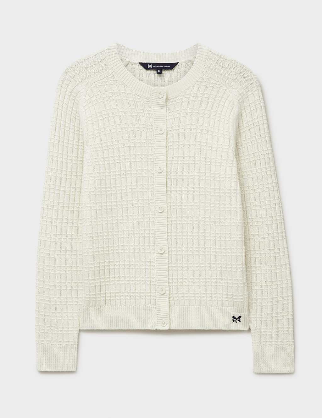 Cotton Blend Textured Collared Jumper 2 of 5