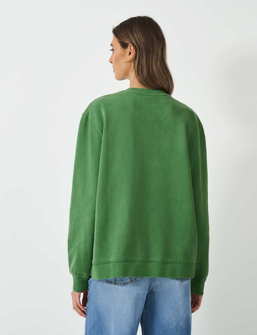 Pure Cotton Textured Sweatshirt 4 of 5