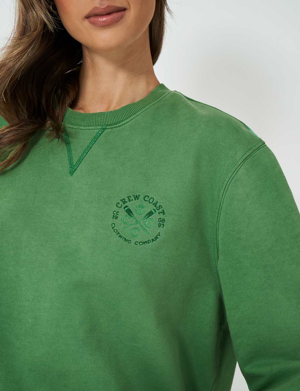 Pure Cotton Textured Sweatshirt 5 of 5