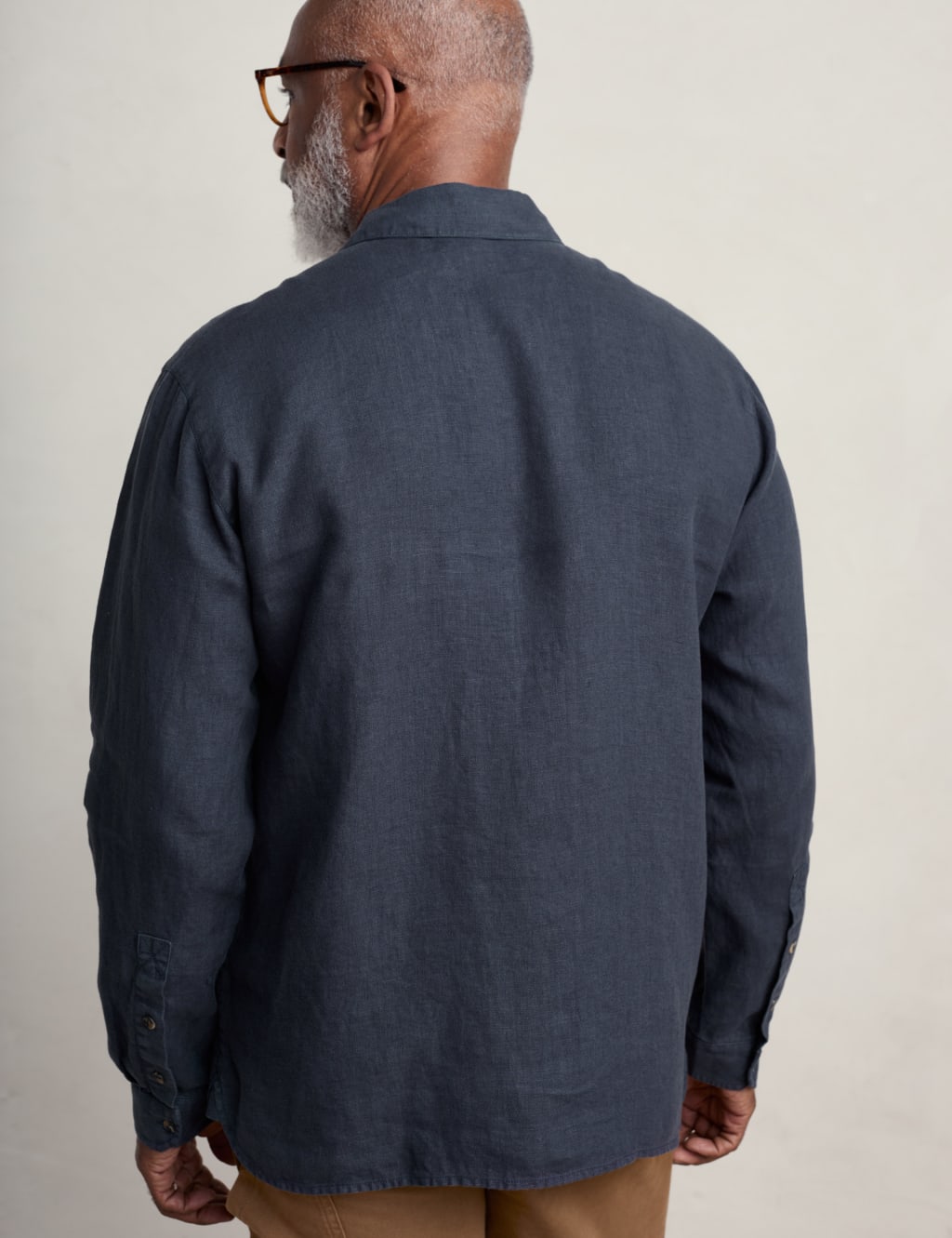 Pure Linen Flannel Shirt 3 of 5