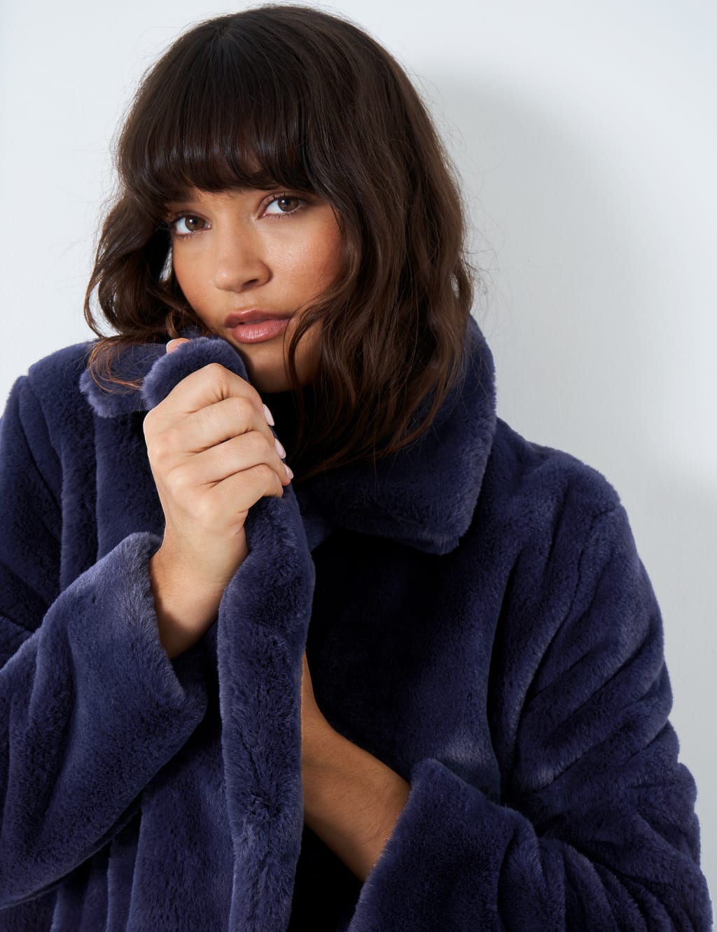 Faux Fur Collared Coat 5 of 5