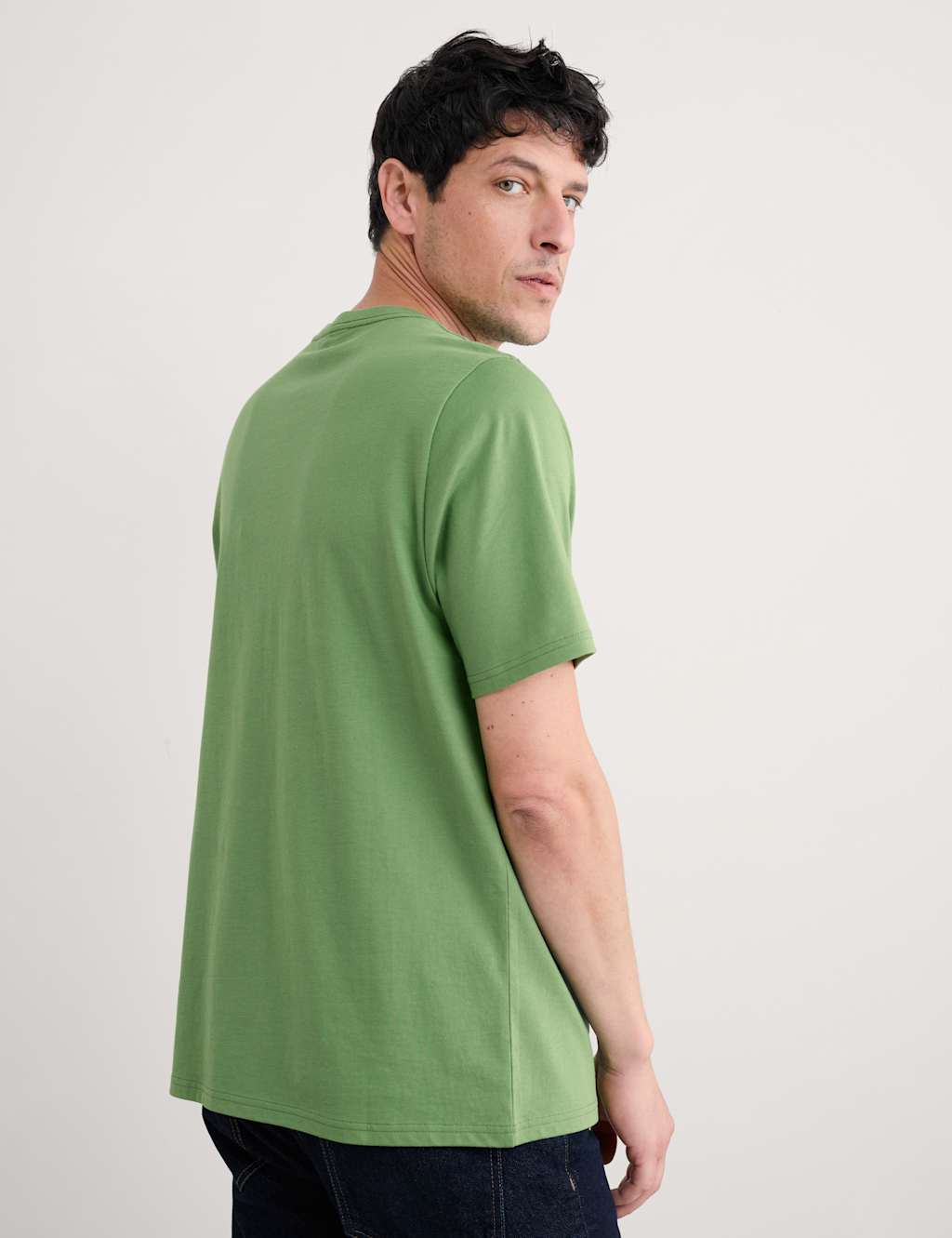 Pure Cotton Boat Print T-Shirt 4 of 4