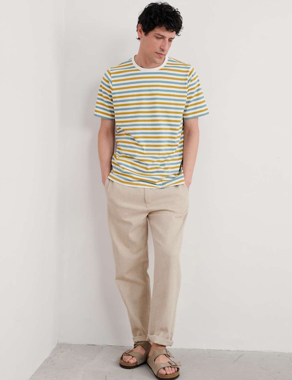 Pure Cotton Striped T-Shirt 4 of 4