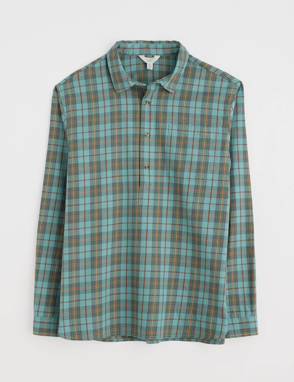 Pure Cotton Checked Flannel Shirt 1 of 4