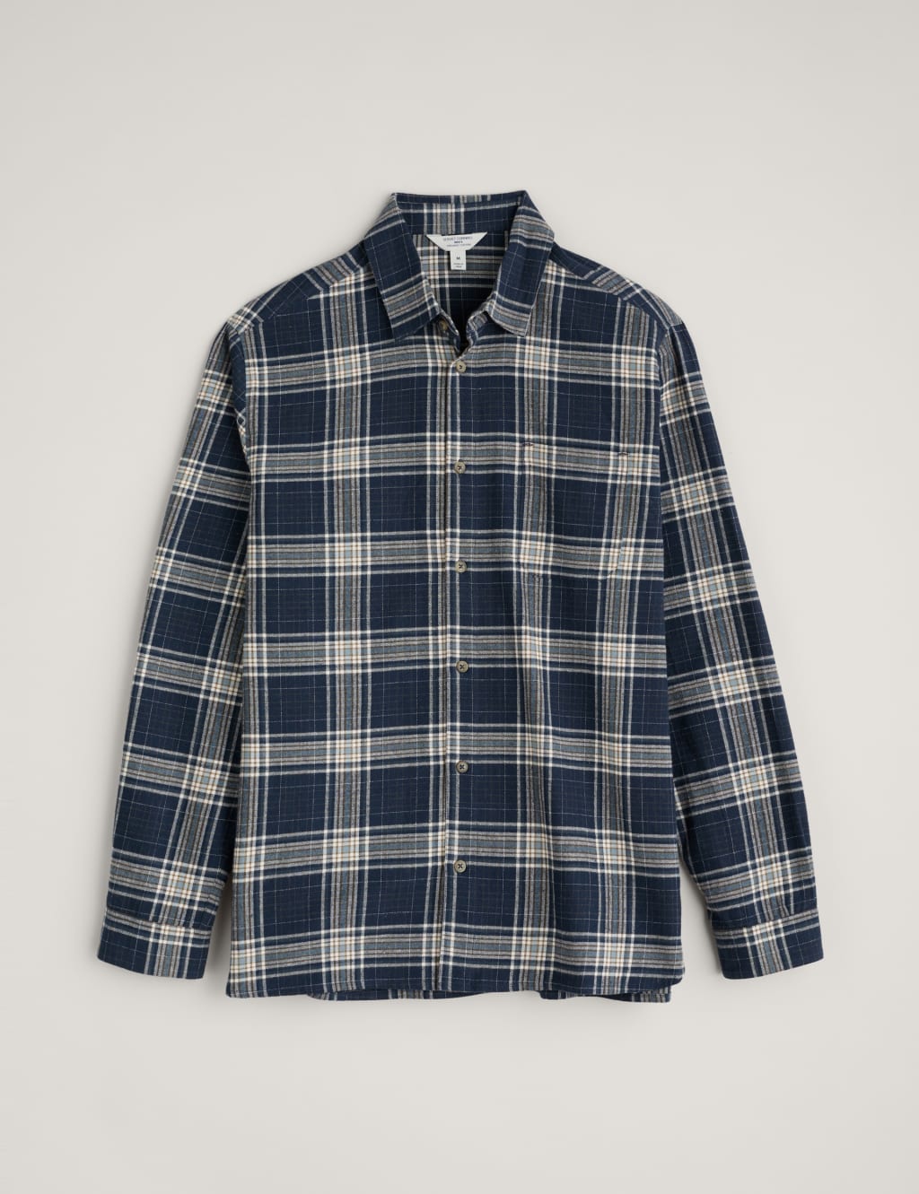 Pure Cotton Checked Flannel Shirt 2 of 4