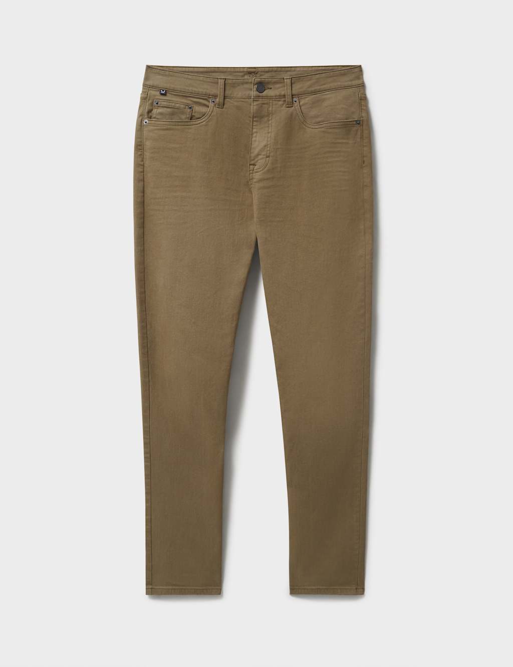 Straight Fit Overdyed 5 Pocket Jeans 2 of 5