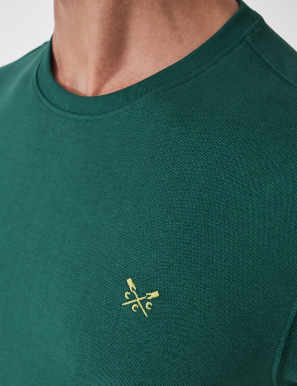 Pure Cotton Crew Neck T-Shirt 5 of 5