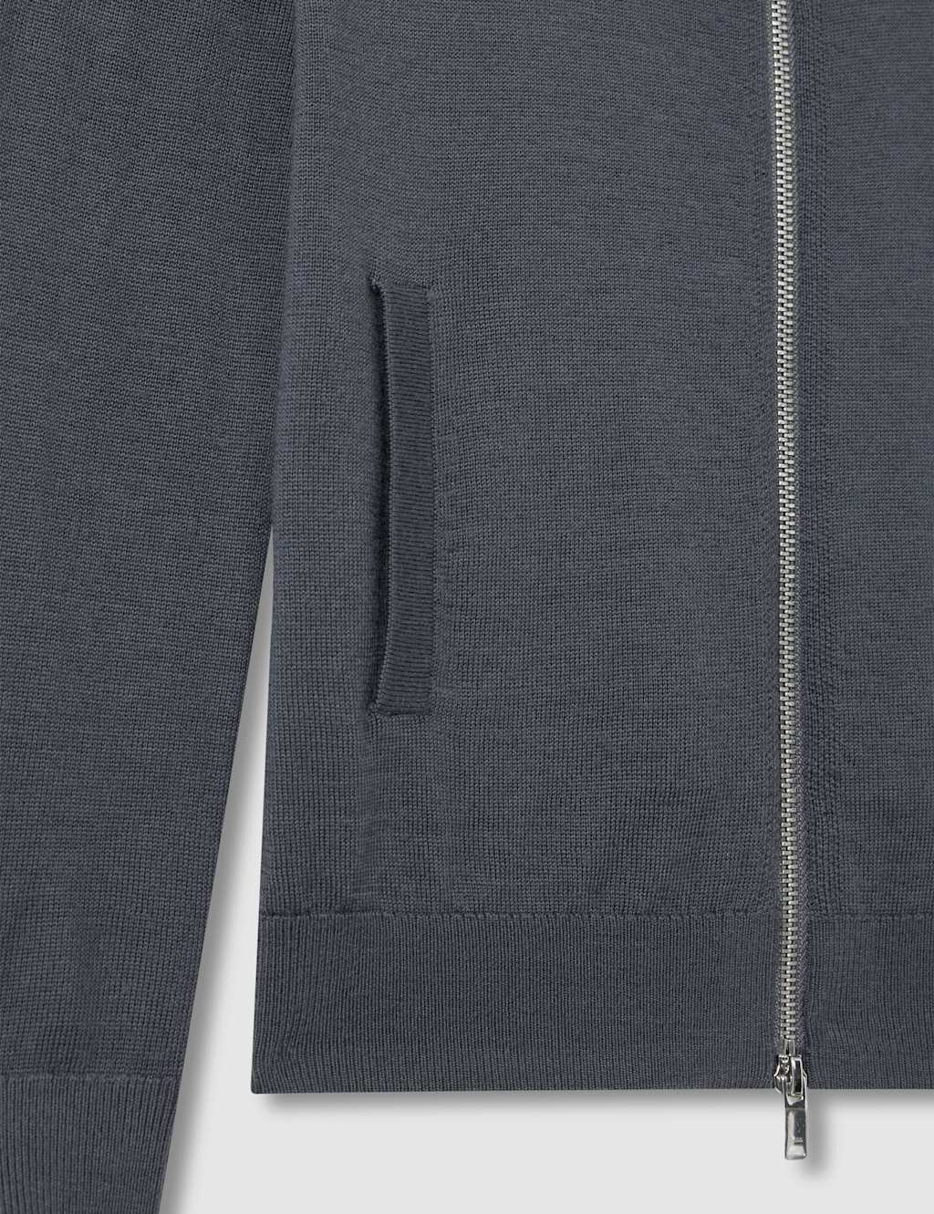 Pure Merino Wool Zip Jumper (3-14 Yrs) 4 of 4