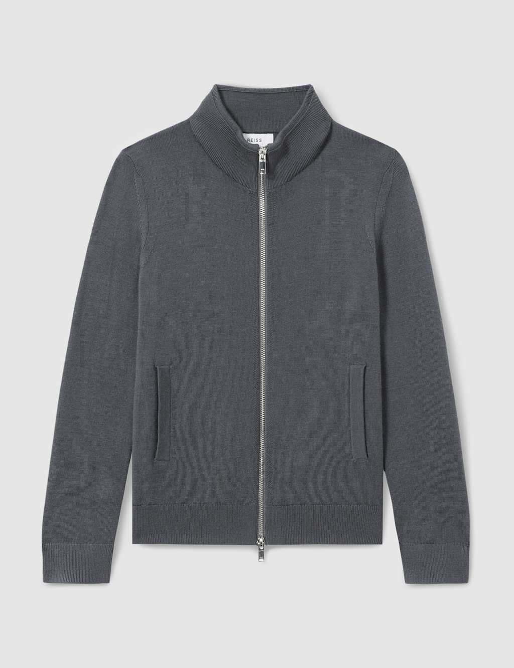 Pure Merino Wool Zip Jumper (3-14 Yrs) 2 of 4