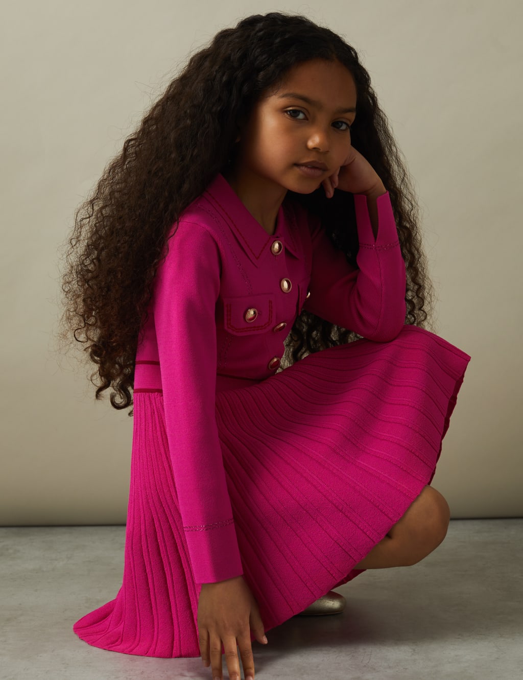 Pleated Dress (4-14 Yrs) 4 of 5