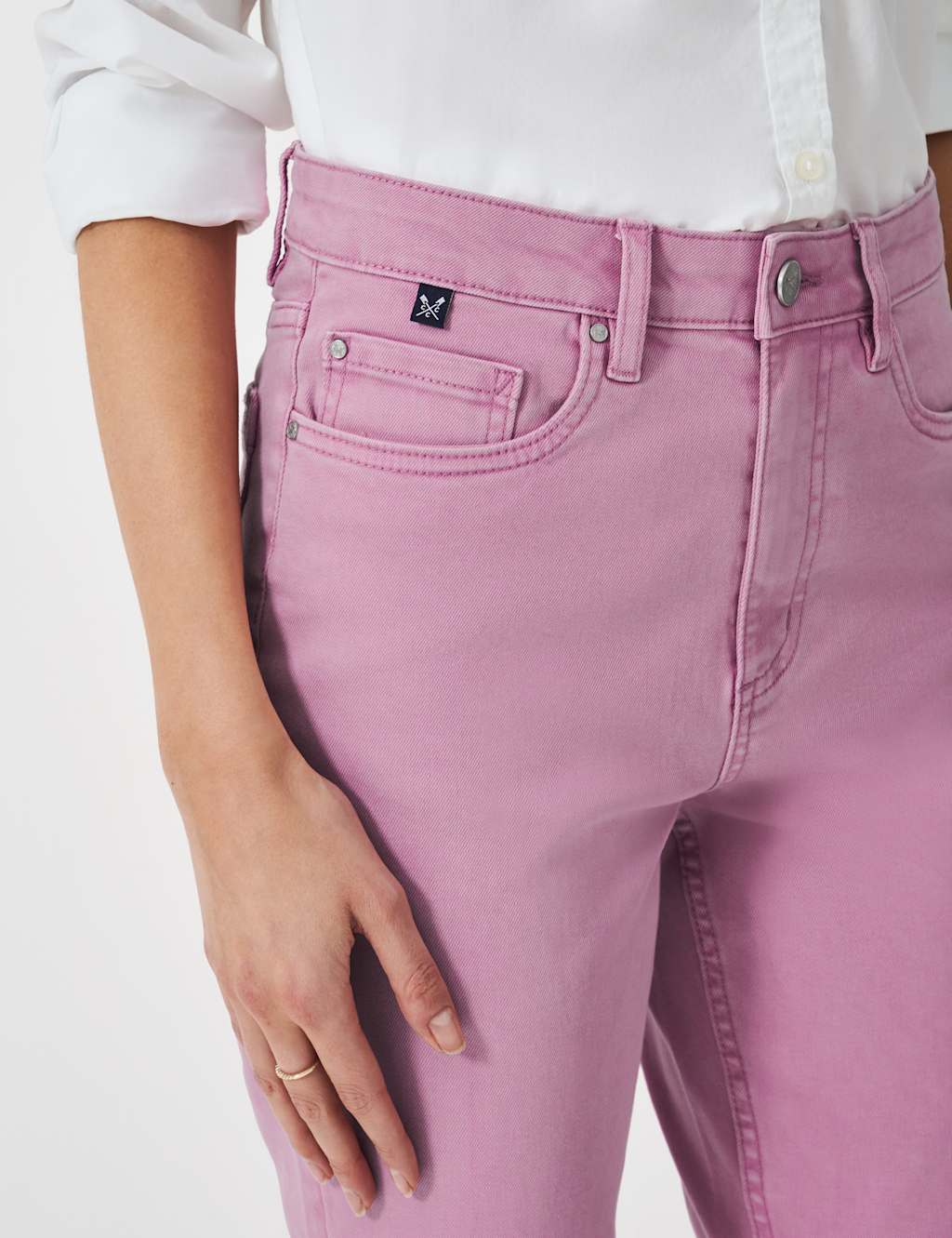High Waisted Skinny Cropped Jeans 5 of 5