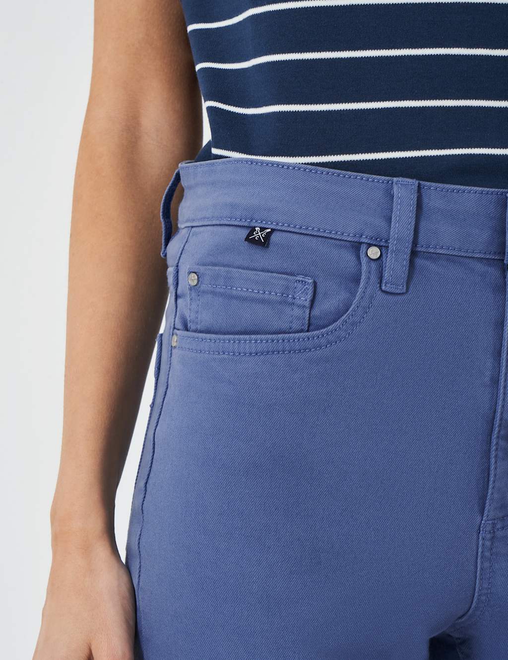 High Waisted Skinny Cropped Jeans 5 of 5
