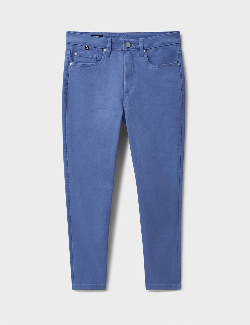 High Waisted Skinny Cropped Jeans 2 of 5