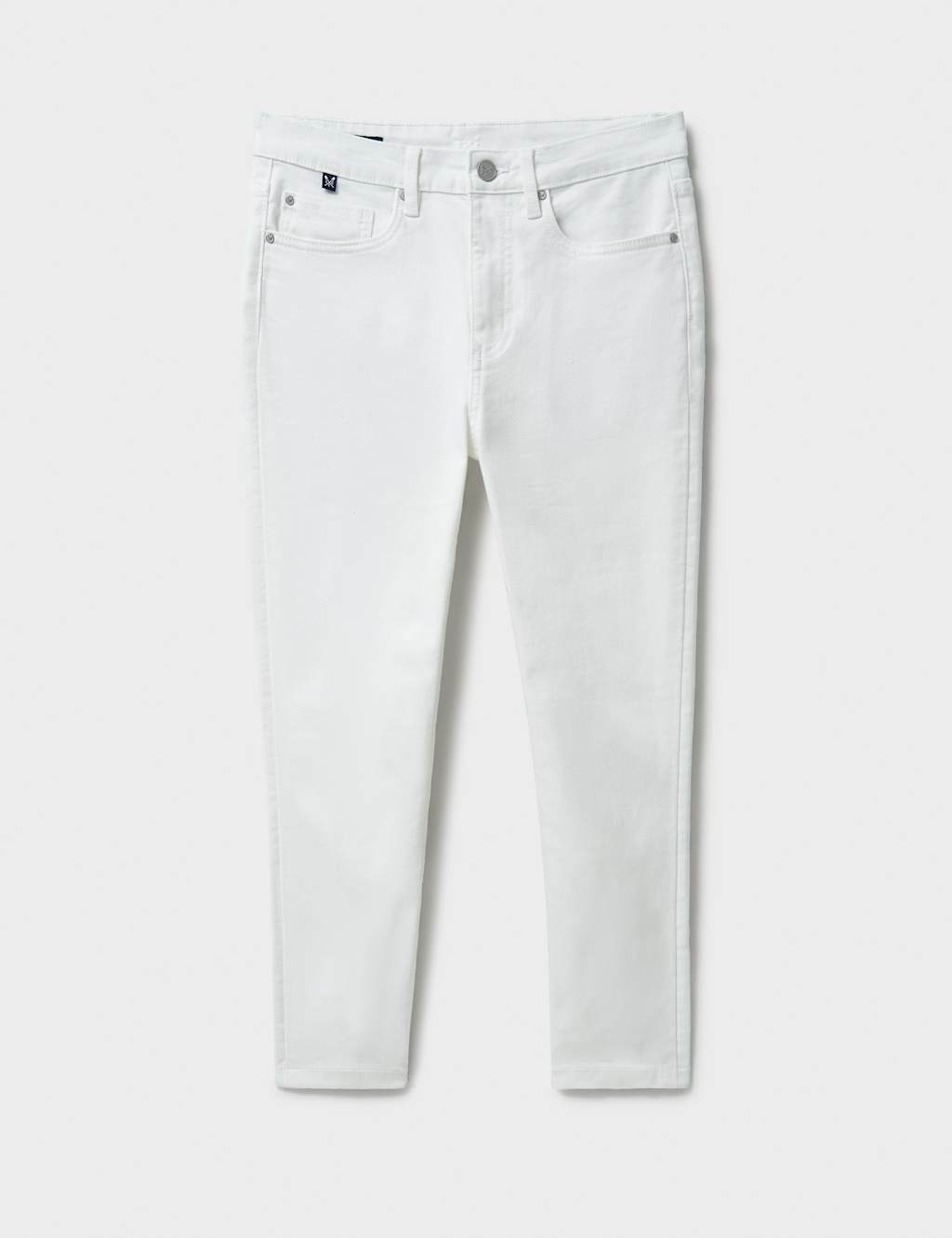 High Waisted Skinny Cropped Jeans 2 of 5