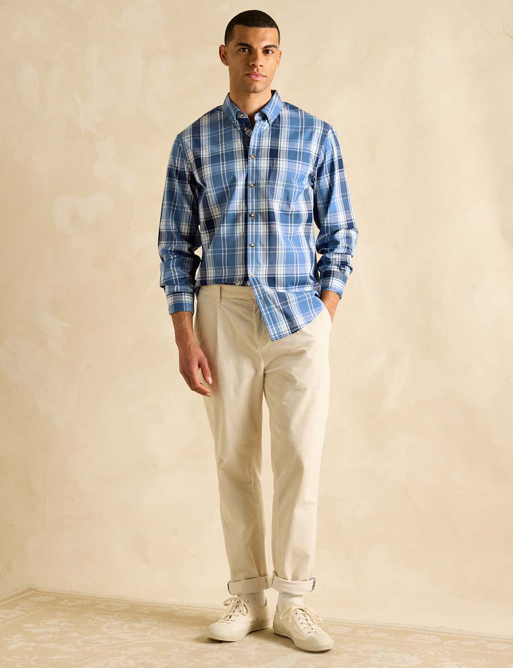 Cotton Rich Check Shirt 2 of 6