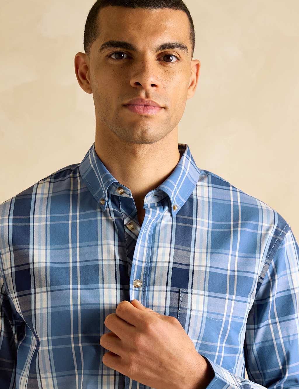 Cotton Rich Check Shirt 5 of 6