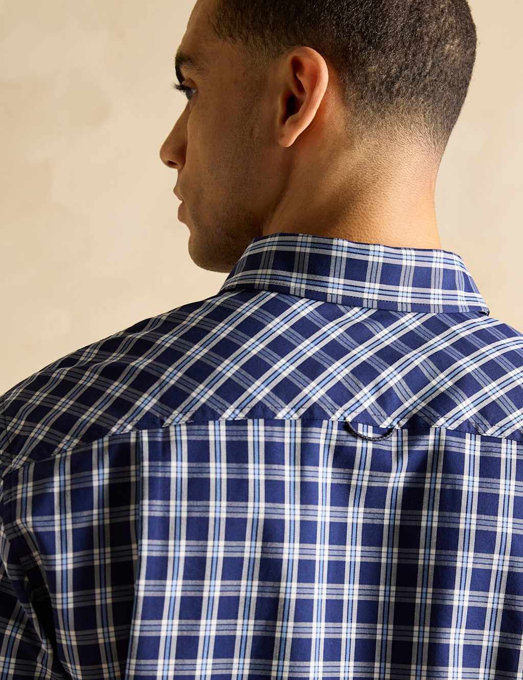 Non Iron Cotton Rich Checked Shirt 5 of 5