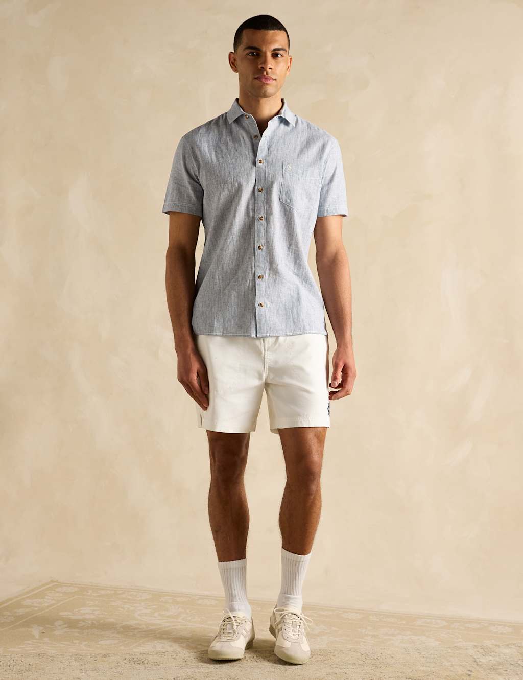 Linen Blend Striped Shirt 3 of 6