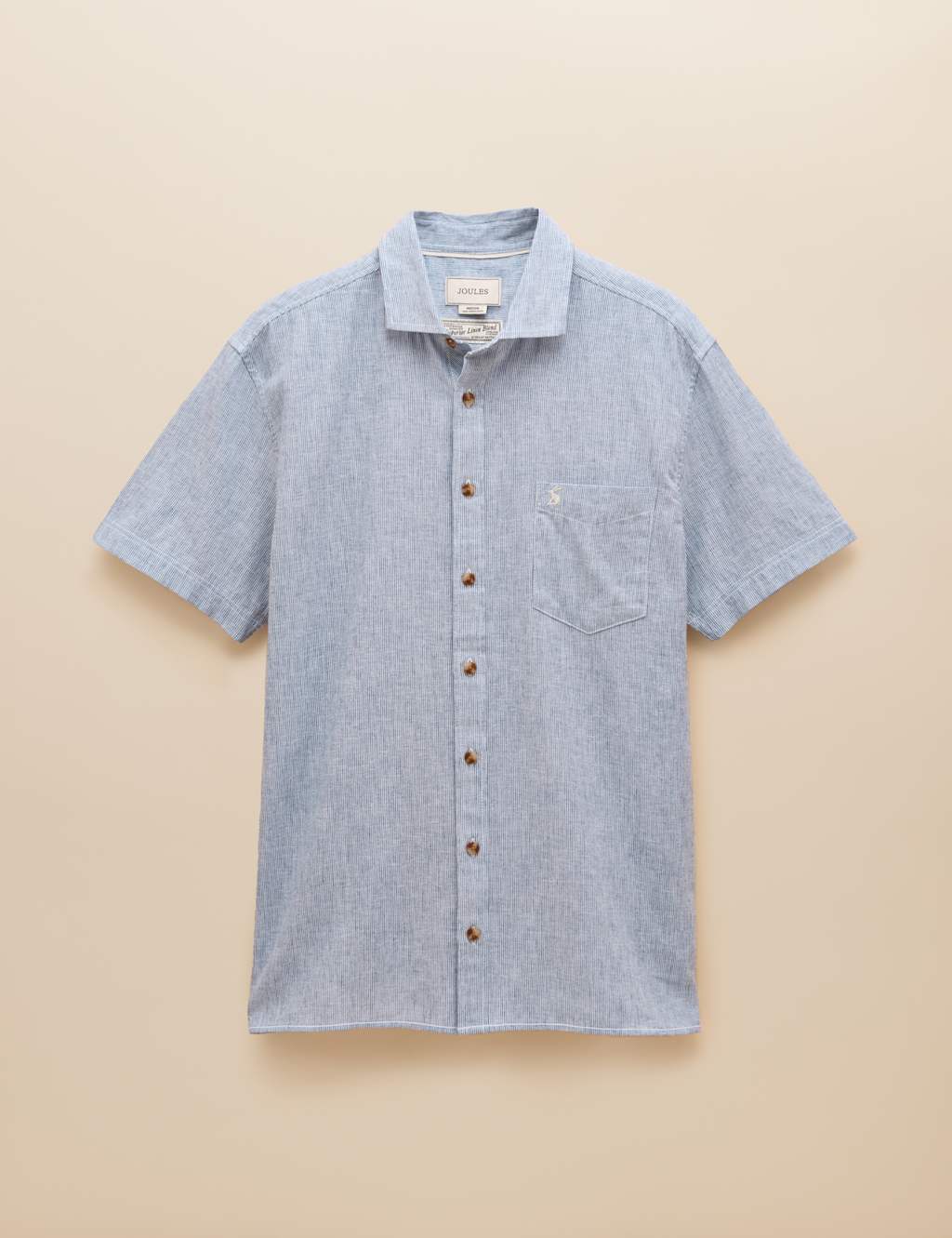 Linen Blend Striped Shirt 2 of 6
