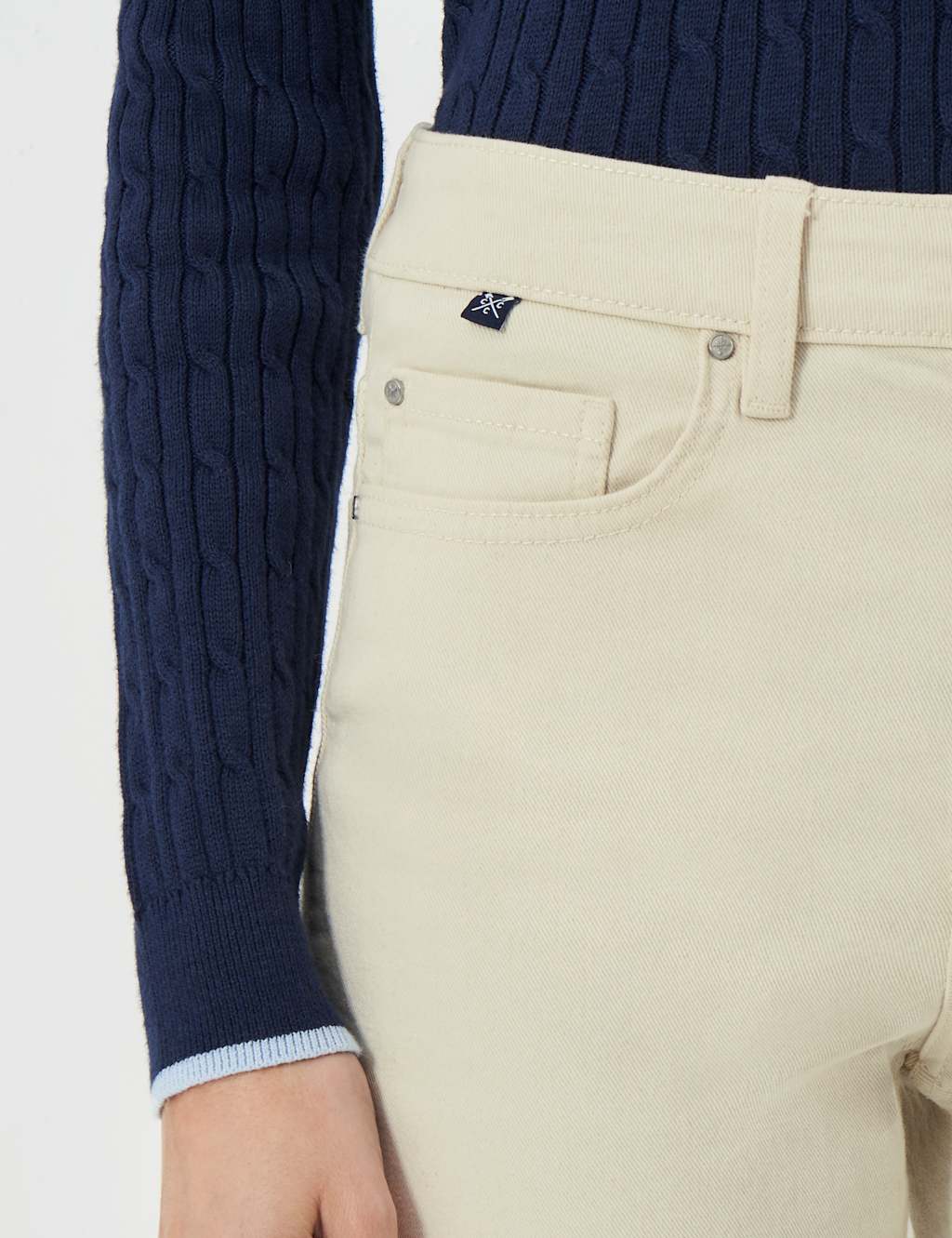 High Waisted Straight Leg Jeans 5 of 5