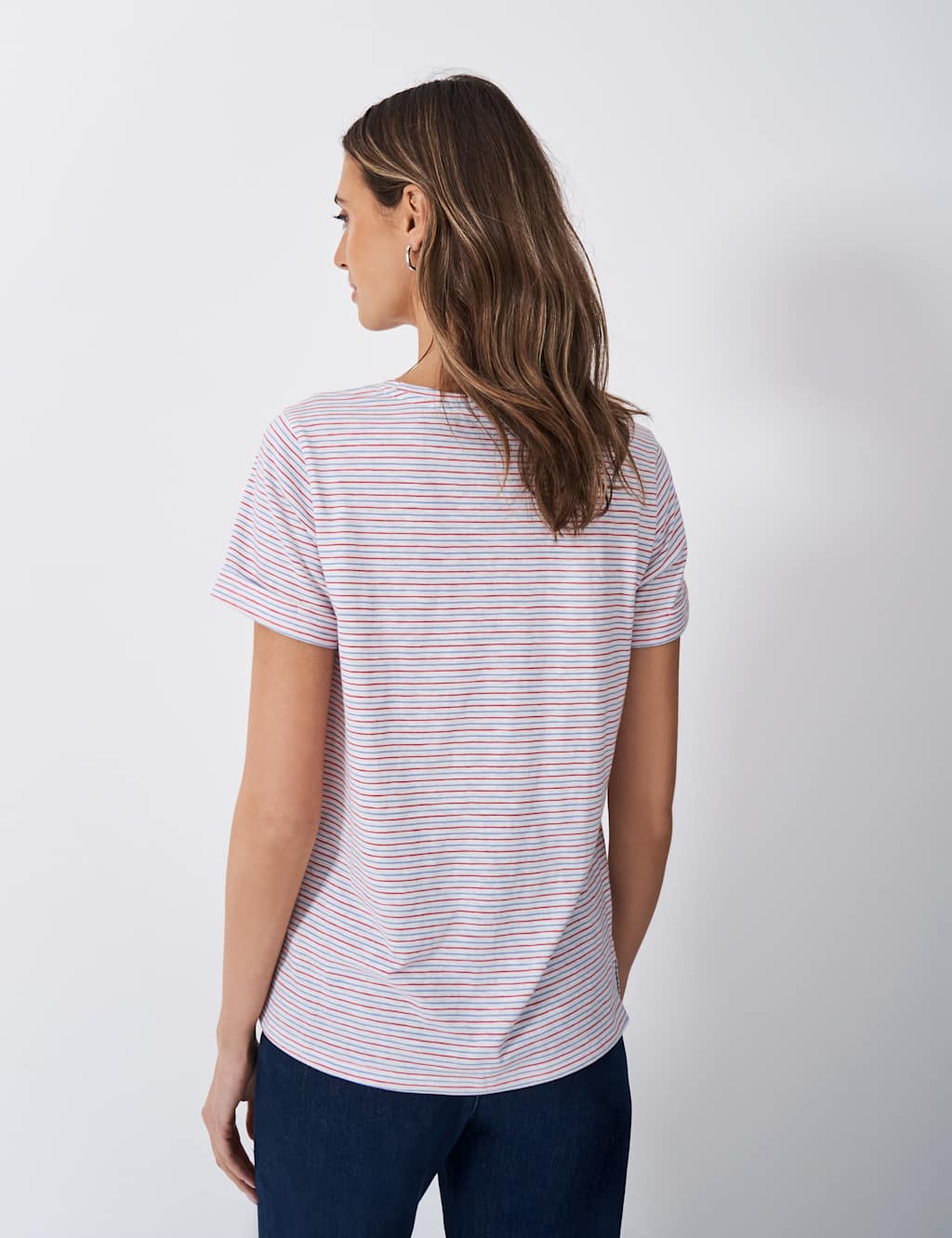 Pure Cotton Striped T-Shirt 4 of 5