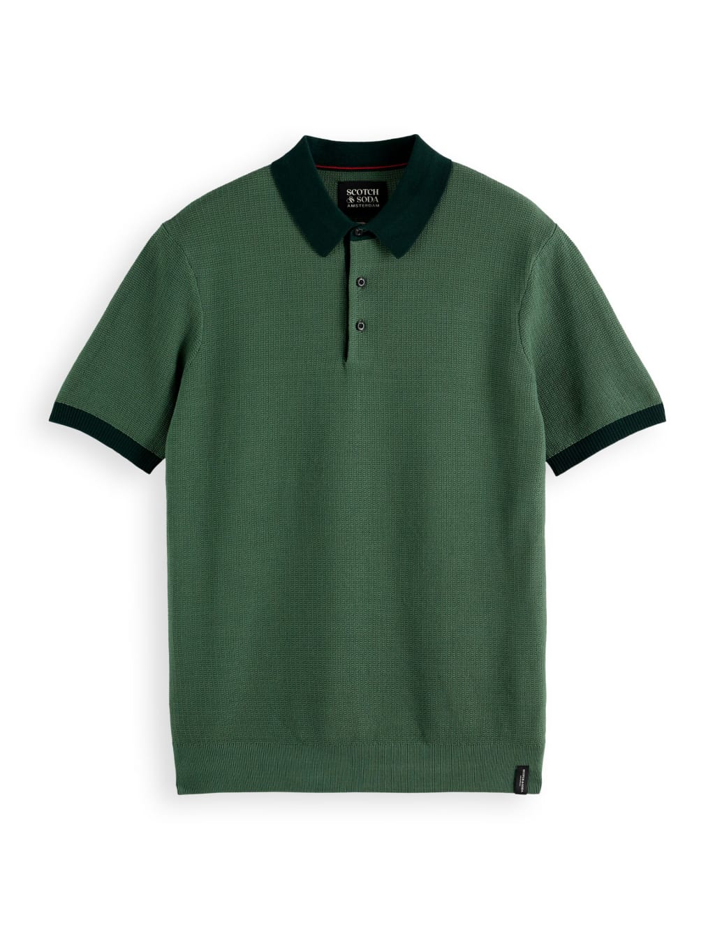 Pure Cotton Knitted Polo Shirt 2 of 5