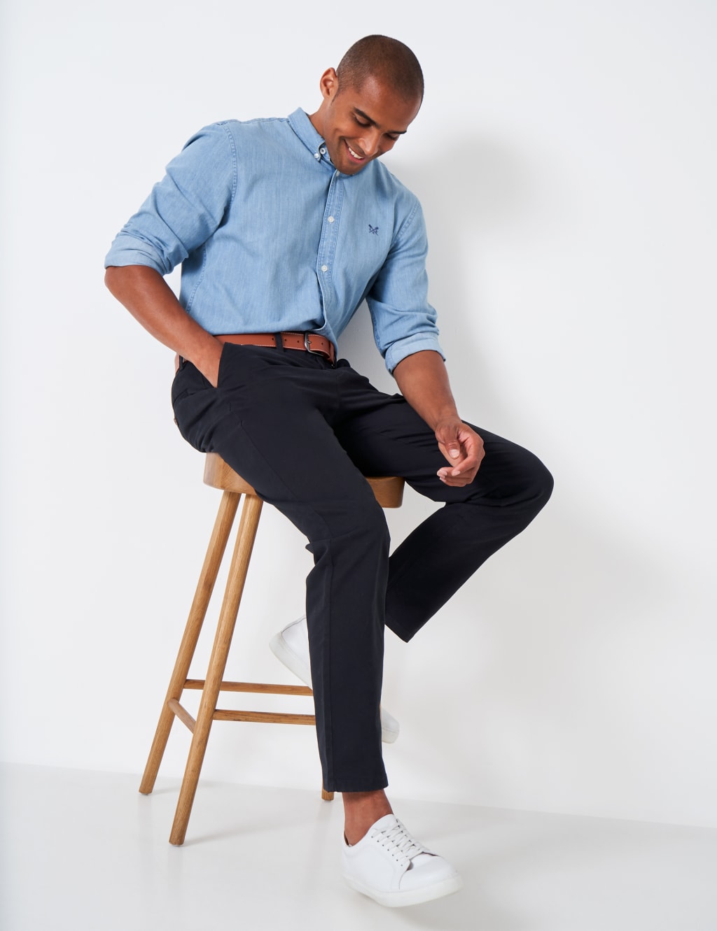 Slim Fit Chinos | Crew Clothing | M&S