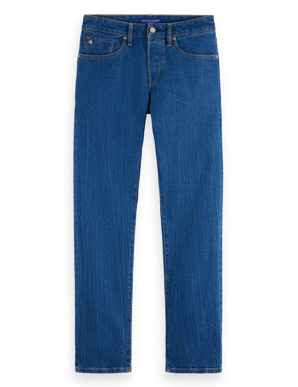 Regular Fit Slim 5 Pocket Stretch Jeans 2 of 5