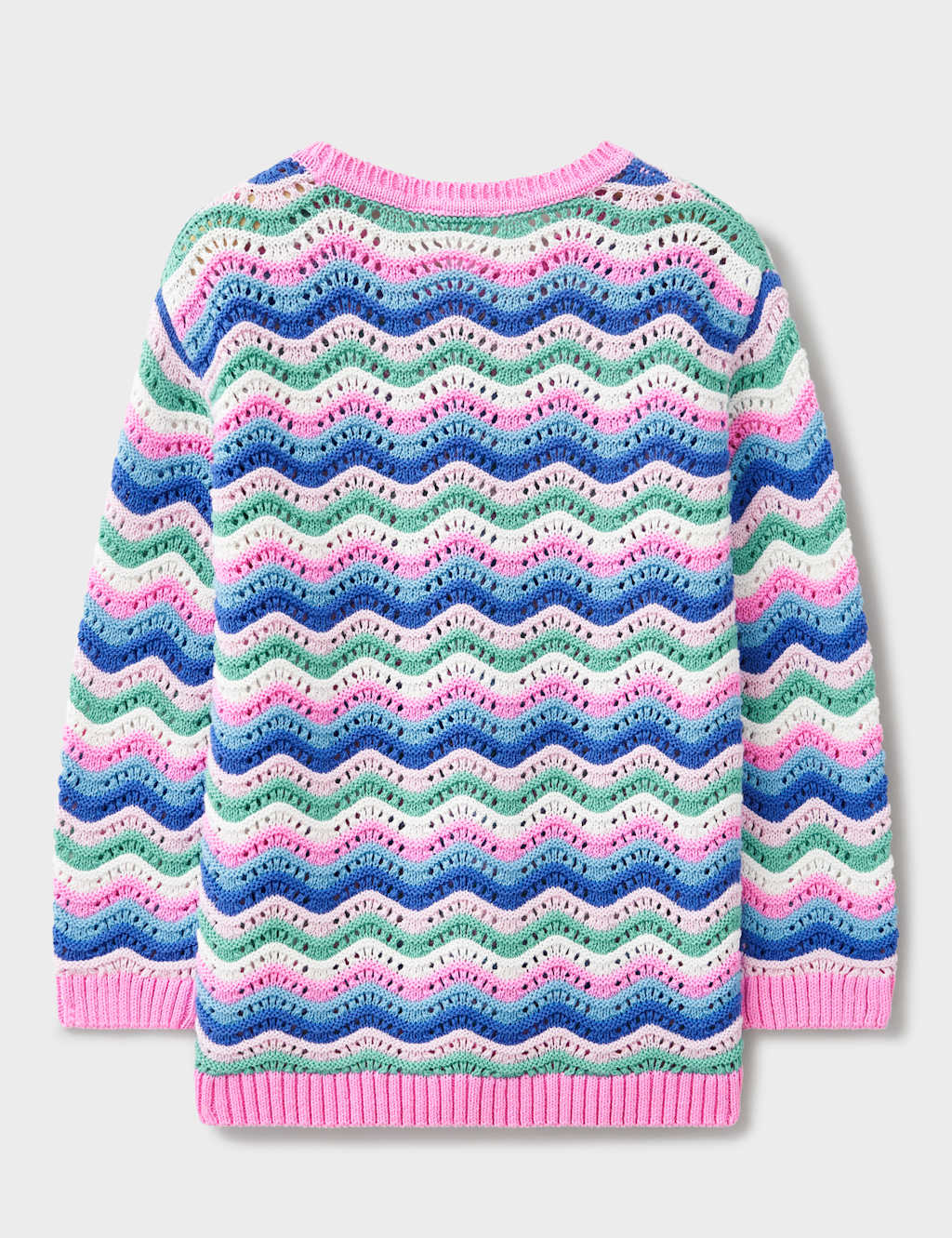 Pure Cotton Striped Jumper (3-12 Yrs) 2 of 3