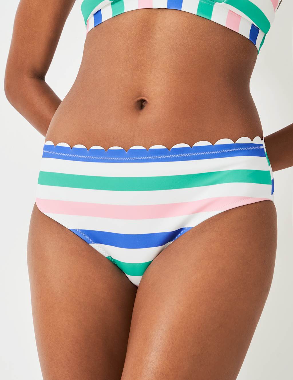 Scallop Trim Bikini Bottoms 5 of 5